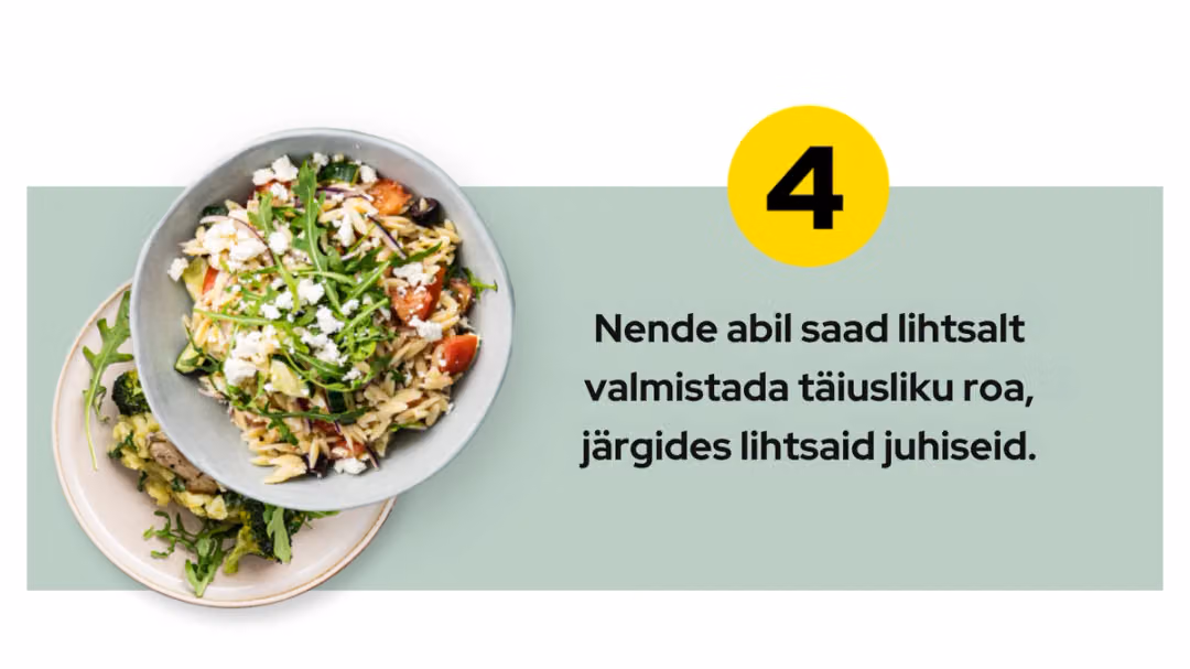 Yummy tellimise samm 4